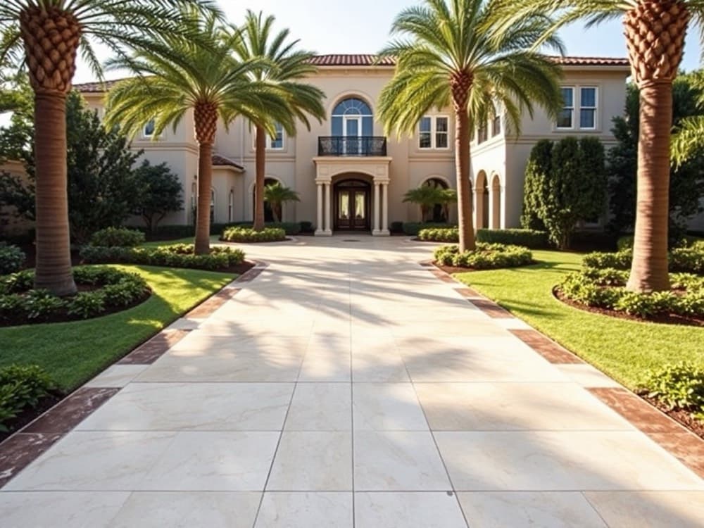 Estate Driveways, Travertine & Marble